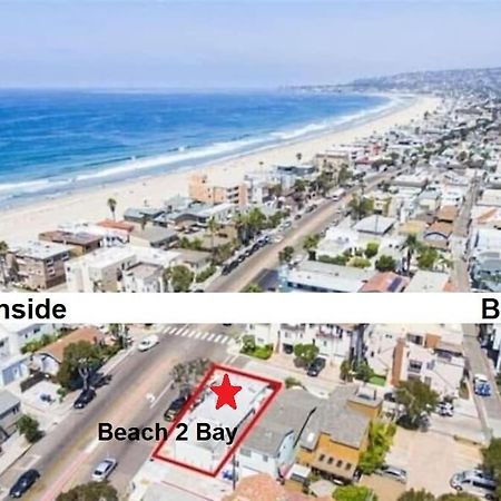 Beach-2-Bay 2Br - In The Heart Of Mission Beach San Diego Kültér fotó